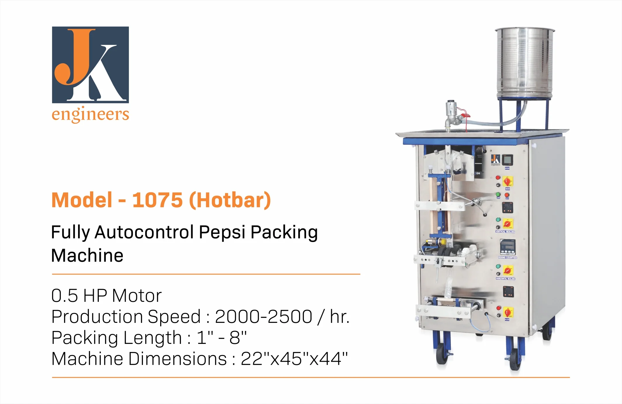 Fully Auto control Pepsi Packing Machine
